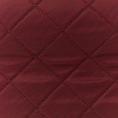 Prada Nylon Tessuto Impuntu Quilted Tote Granato 8 of 11