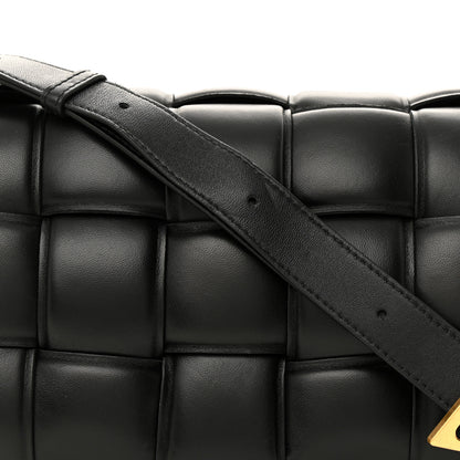Bottega Veneta Nappa Maxi Intreccio Padded Cassette Crossbody Bag Black 7 of 10