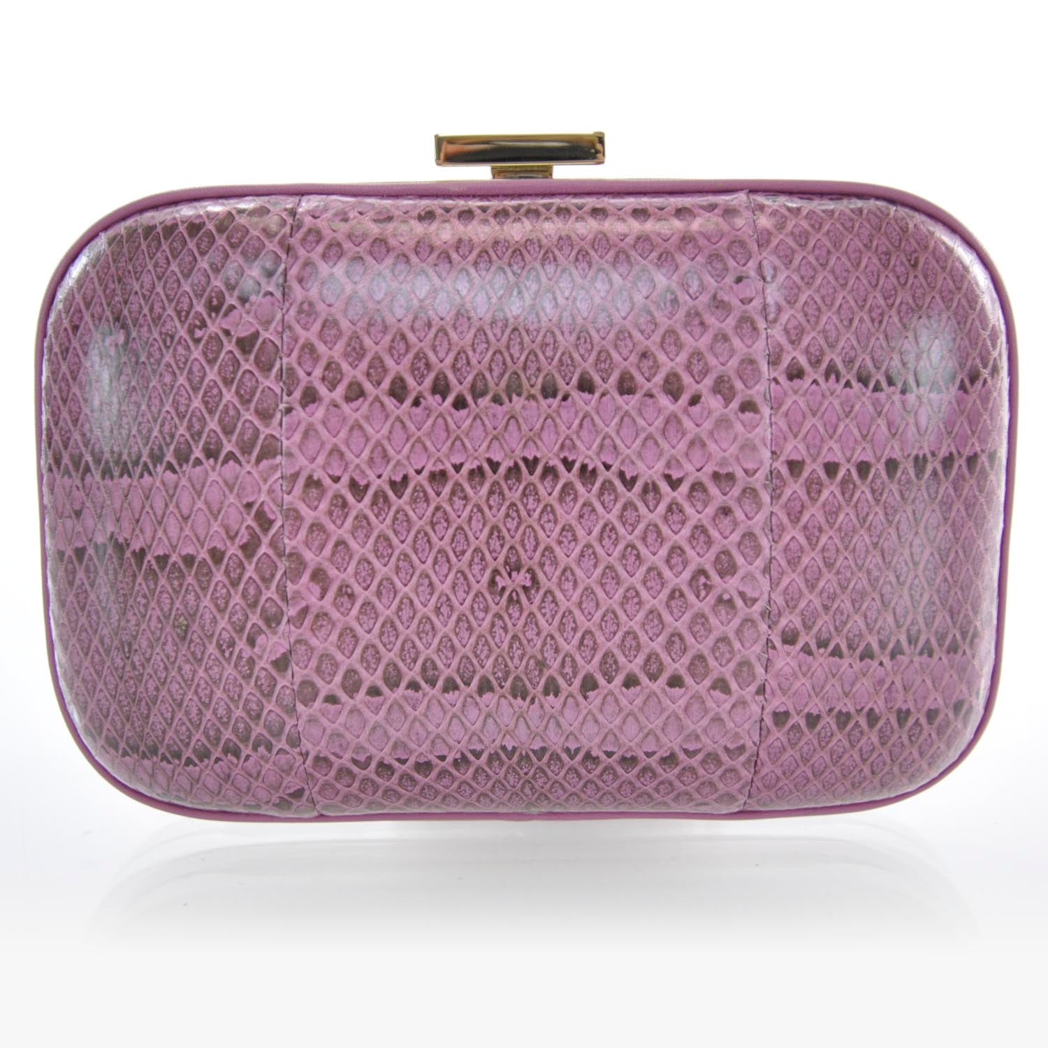 Gucci Python Broadway Box Clutch 1 of 8