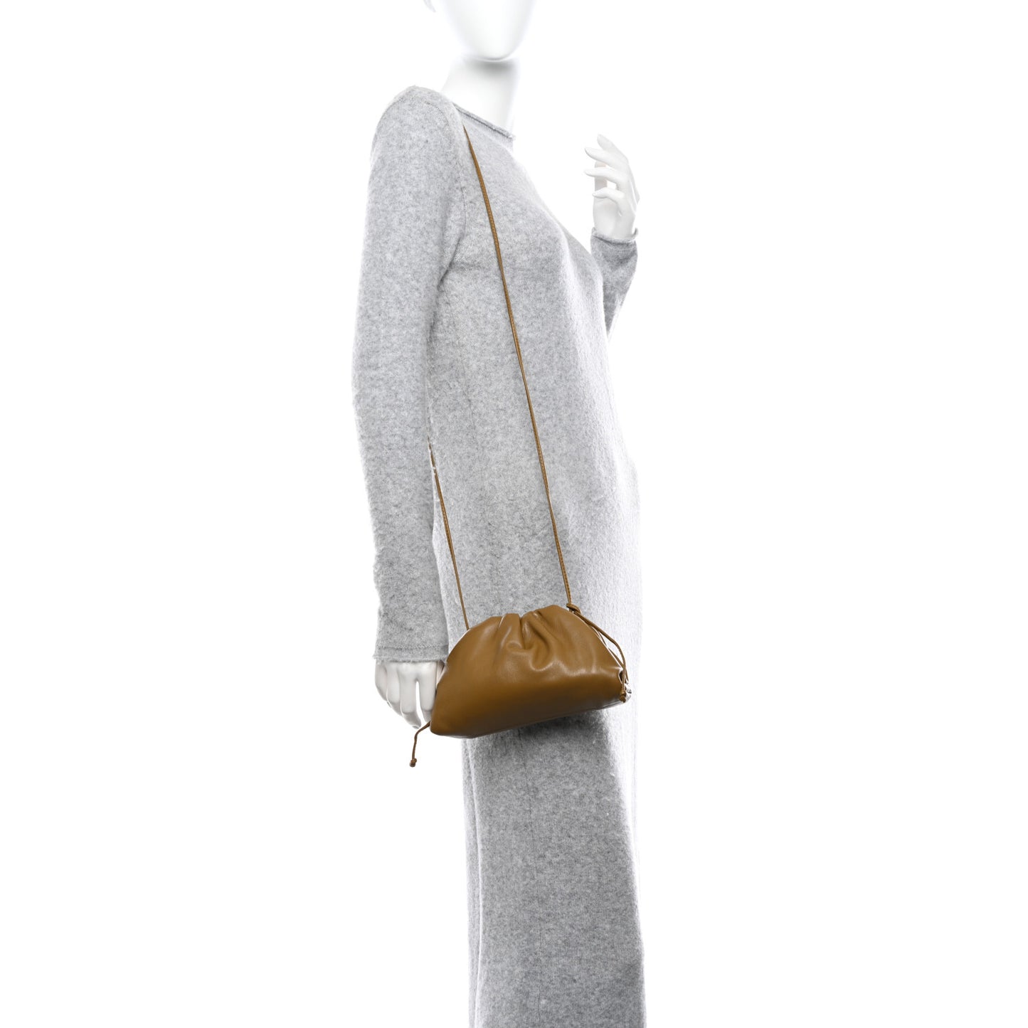 Butter Calfskin The Mini Pouch Moutarde
