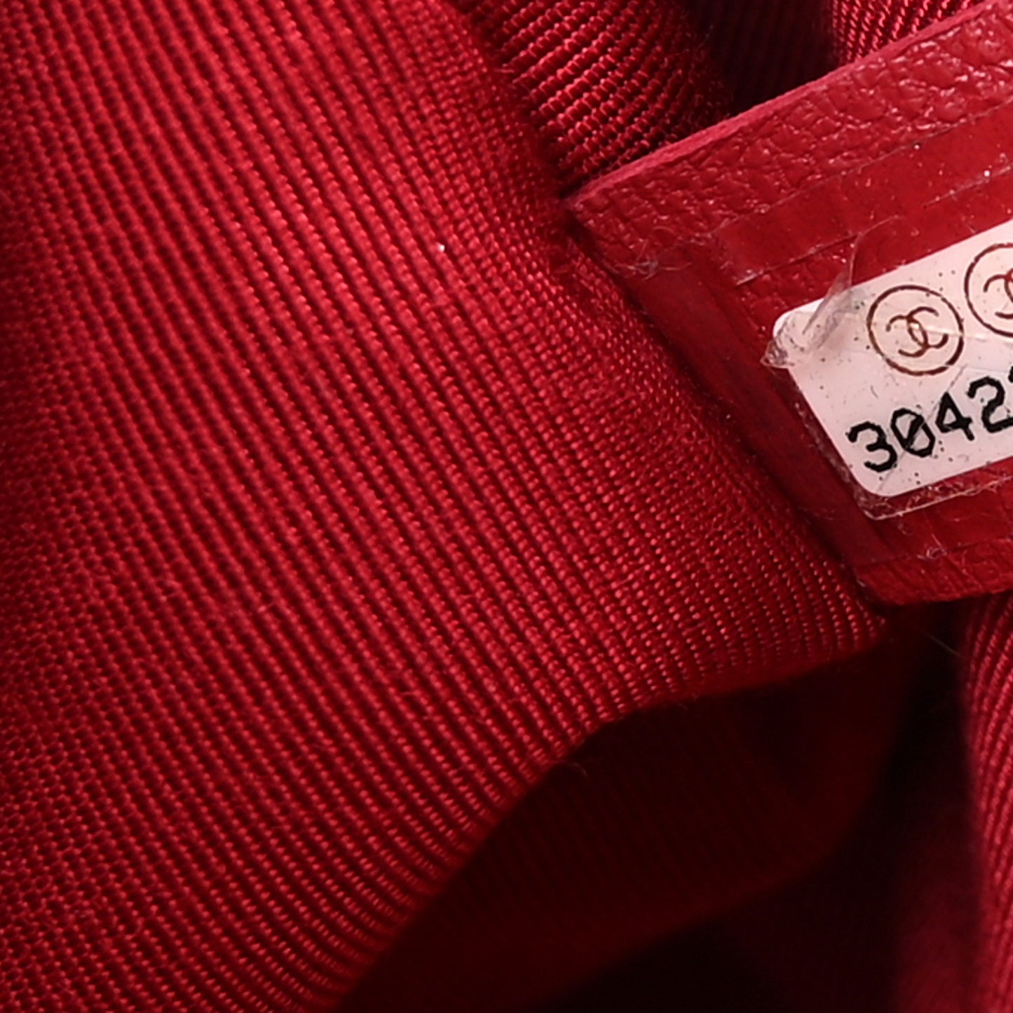 Goatskin Quilted Large Chanel 19 Flap Red