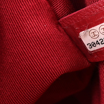 Chanel Goatskin Quilted Large Chanel 19 Flap Red 7 of 10