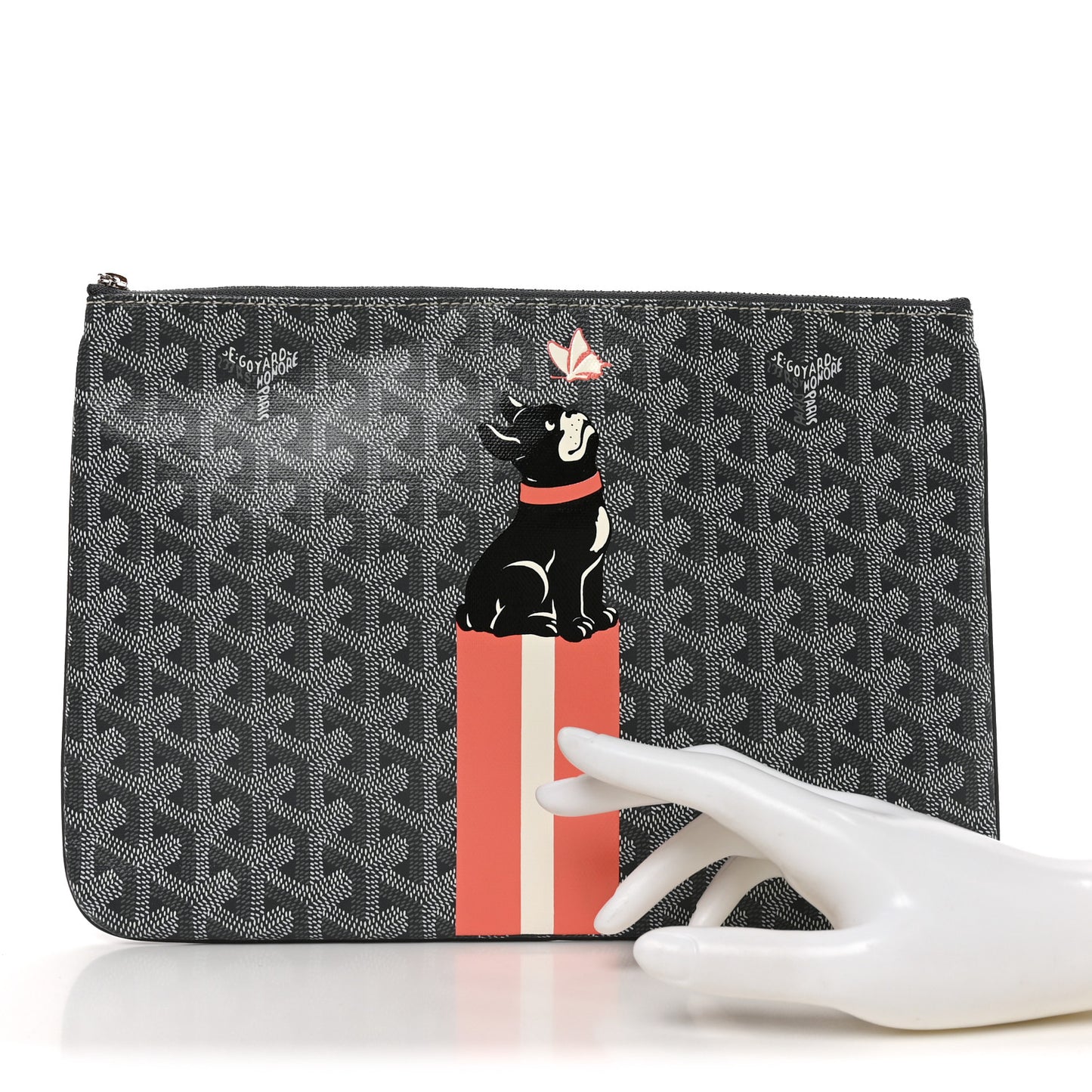Goyardine Senat Pochette MM Grey