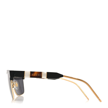 Gucci Squared Aviator GG Sunglasses GG0603S Black 3 of 6