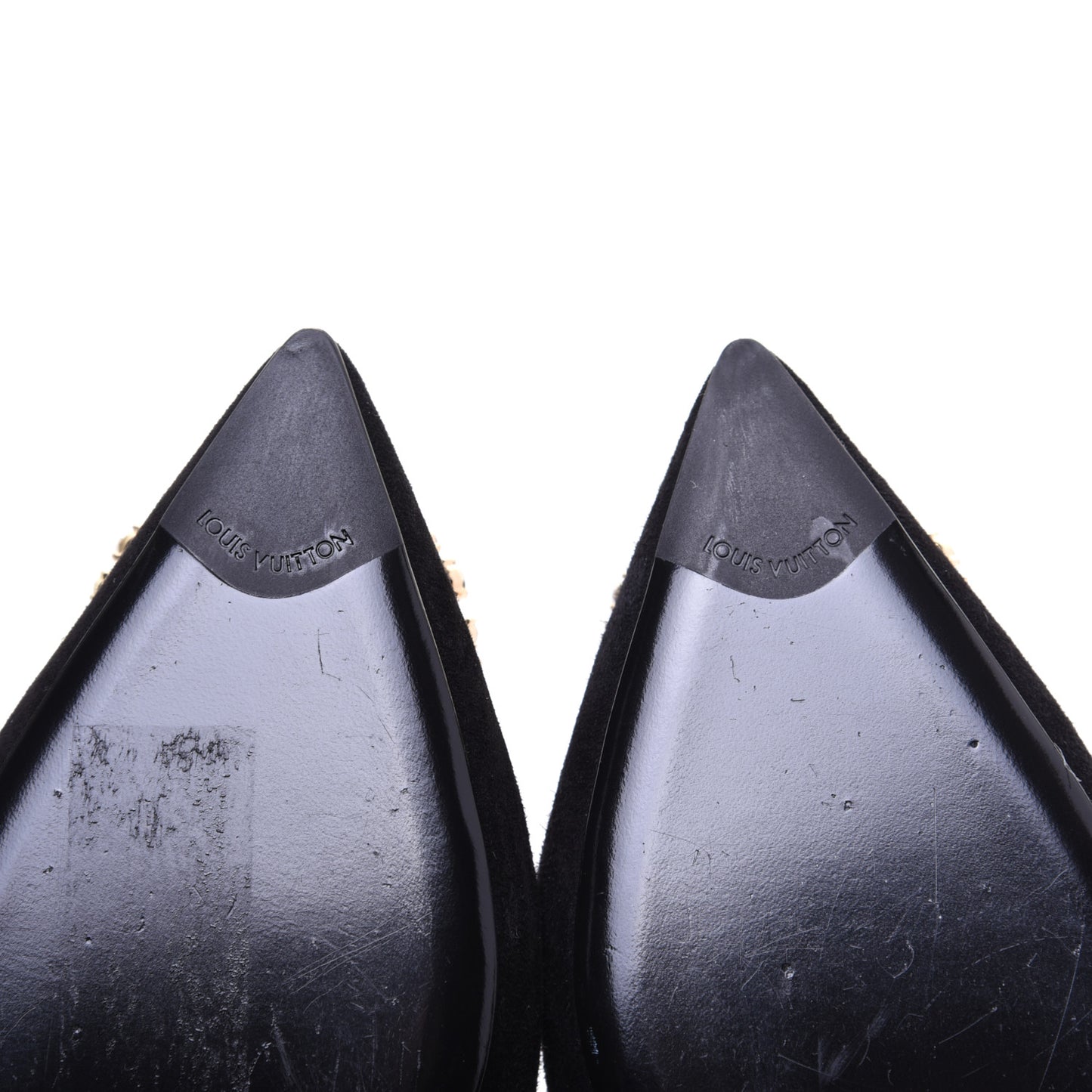 Suede Madeleine Flat 38.5 Black