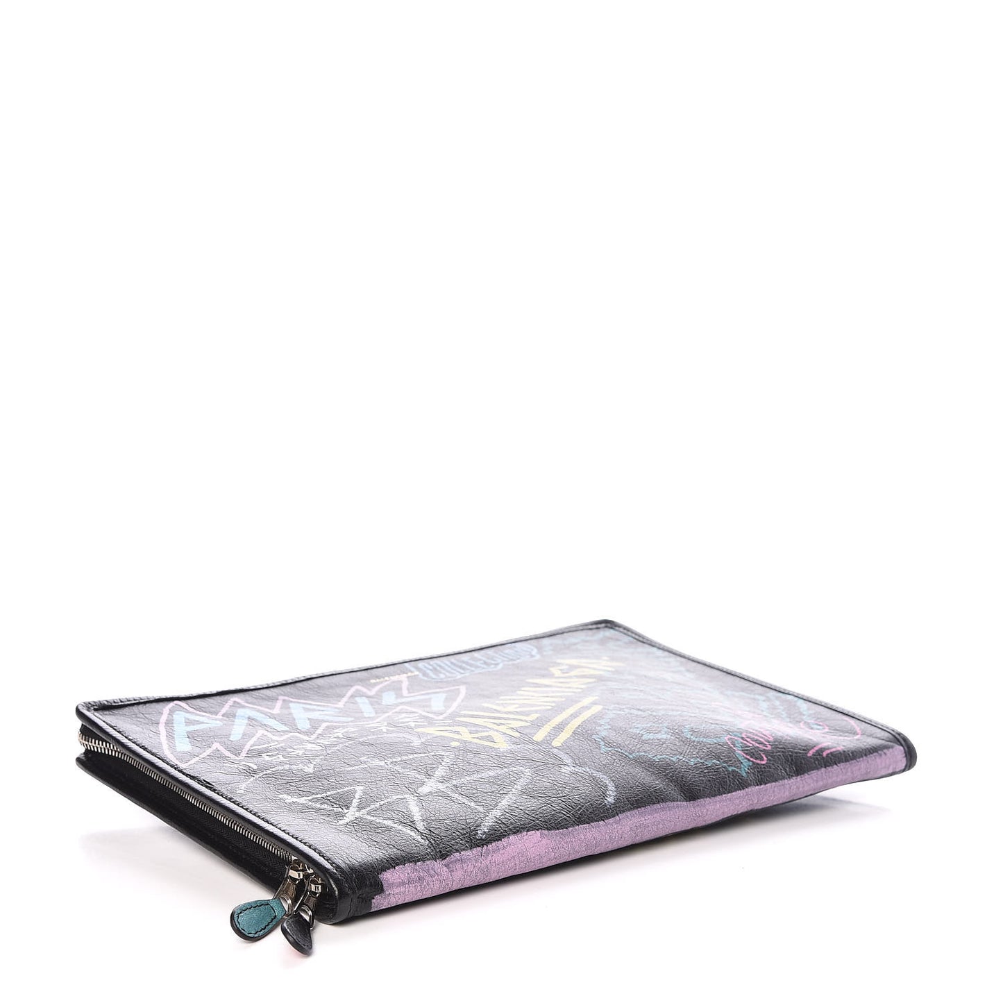 Agneau Arena Graffiti All Over Bazar Pouch Black Multicolor