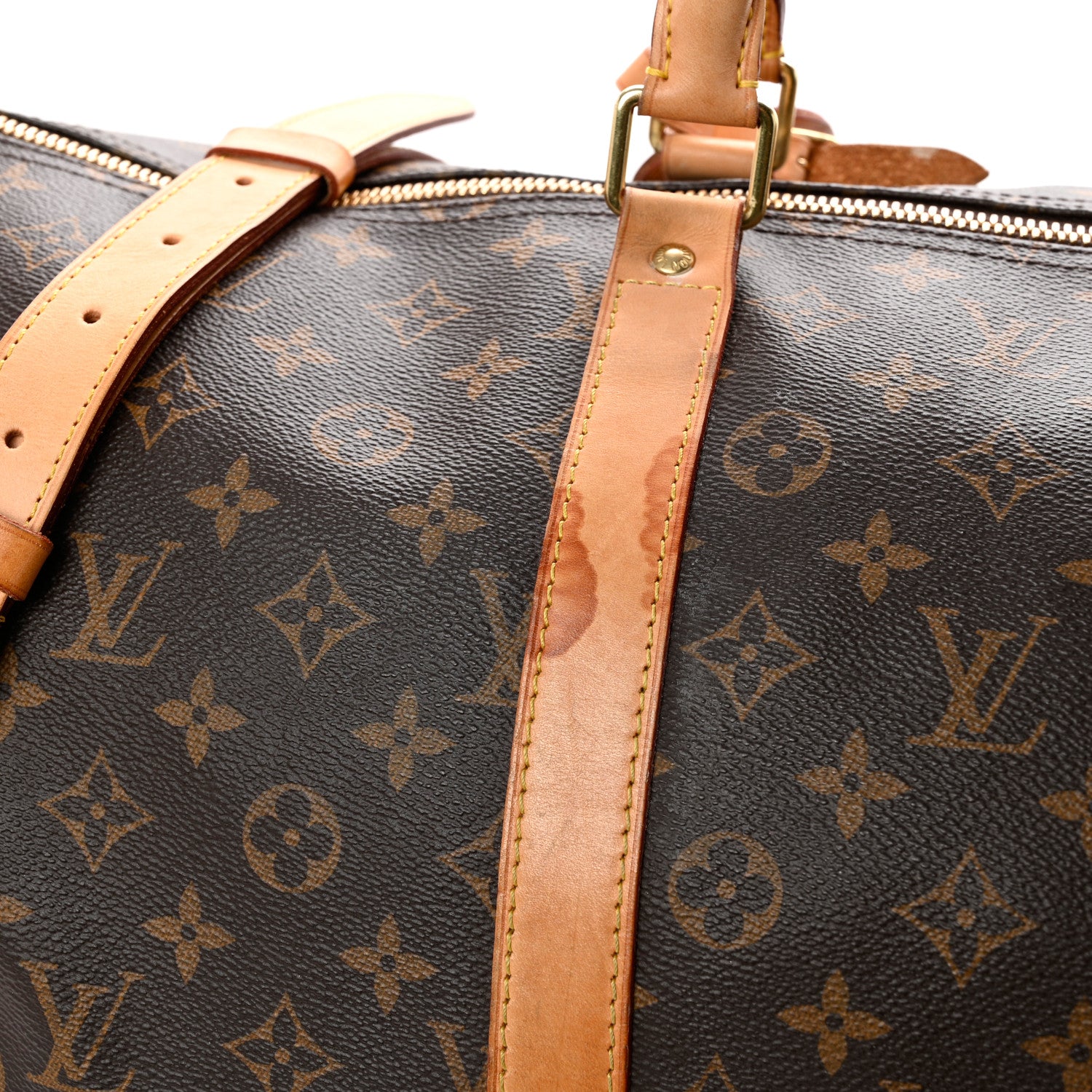 Louis Vuitton Monogram Keepall Bandouliere 55 11 of 12