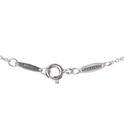Tiffany Sterling Silver Aquamarine Elsa Peretti Color By The Yard Pendant Necklace 6 of 6