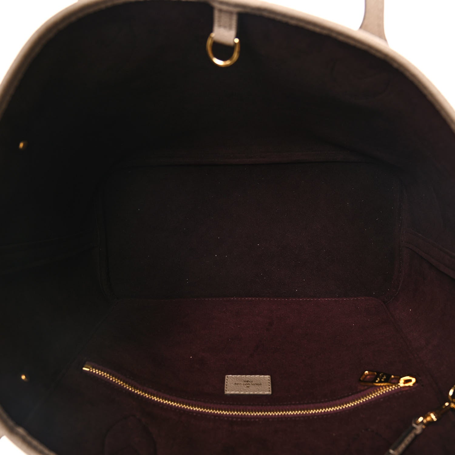 Louis Vuitton Empreinte Monogram Giant Neverfull MM Tourterelle 5 of 5