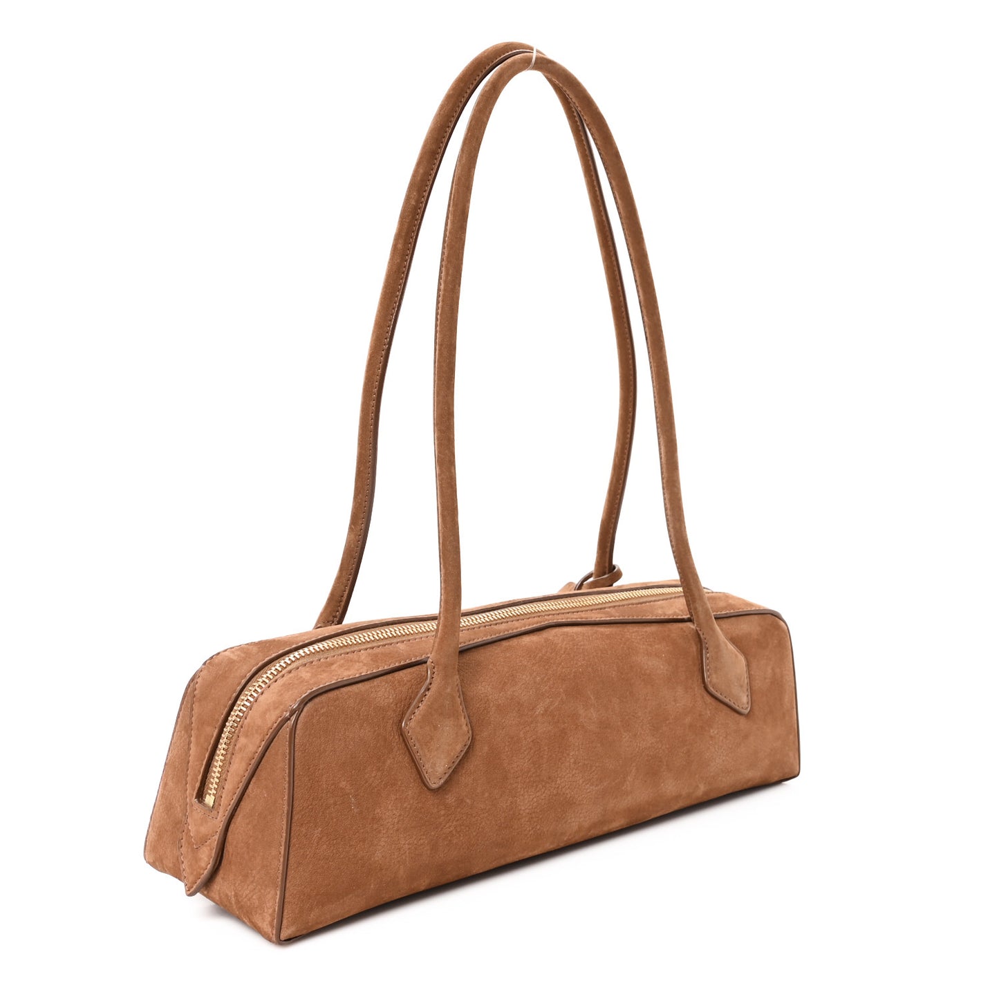 Nubuck Medium Le Teckel Bag Brown