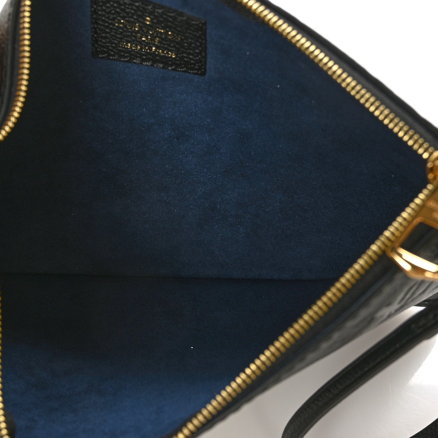 Louis Vuitton Empreinte Monogram Giant Neverfull MM Pochette Black 4 of 5