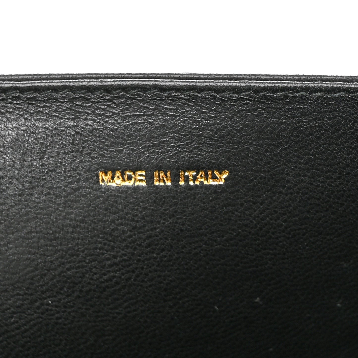 Lambskin Quilted CC Flap Black