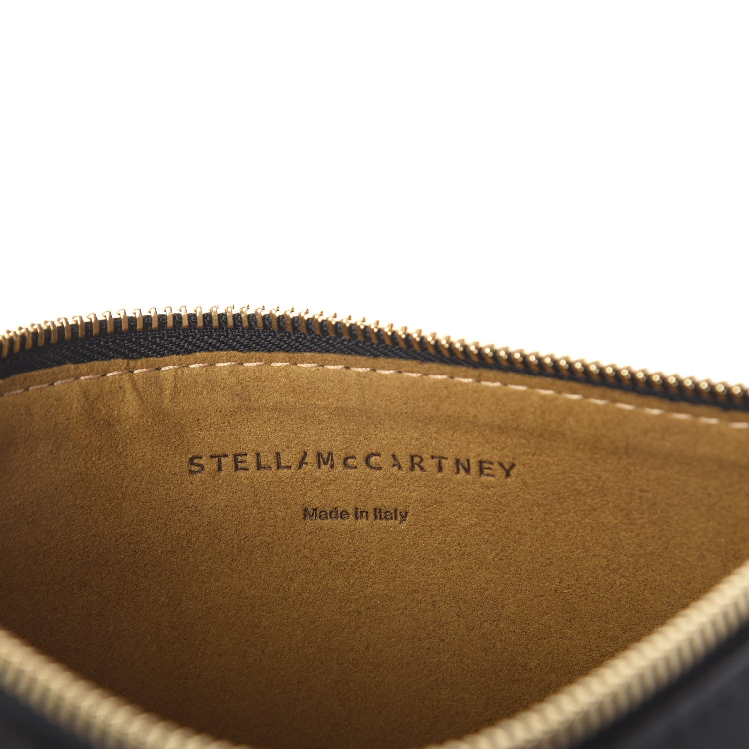 Stella McCartney Alter Nappa Perforated Logo Pouch Black 5 of 6