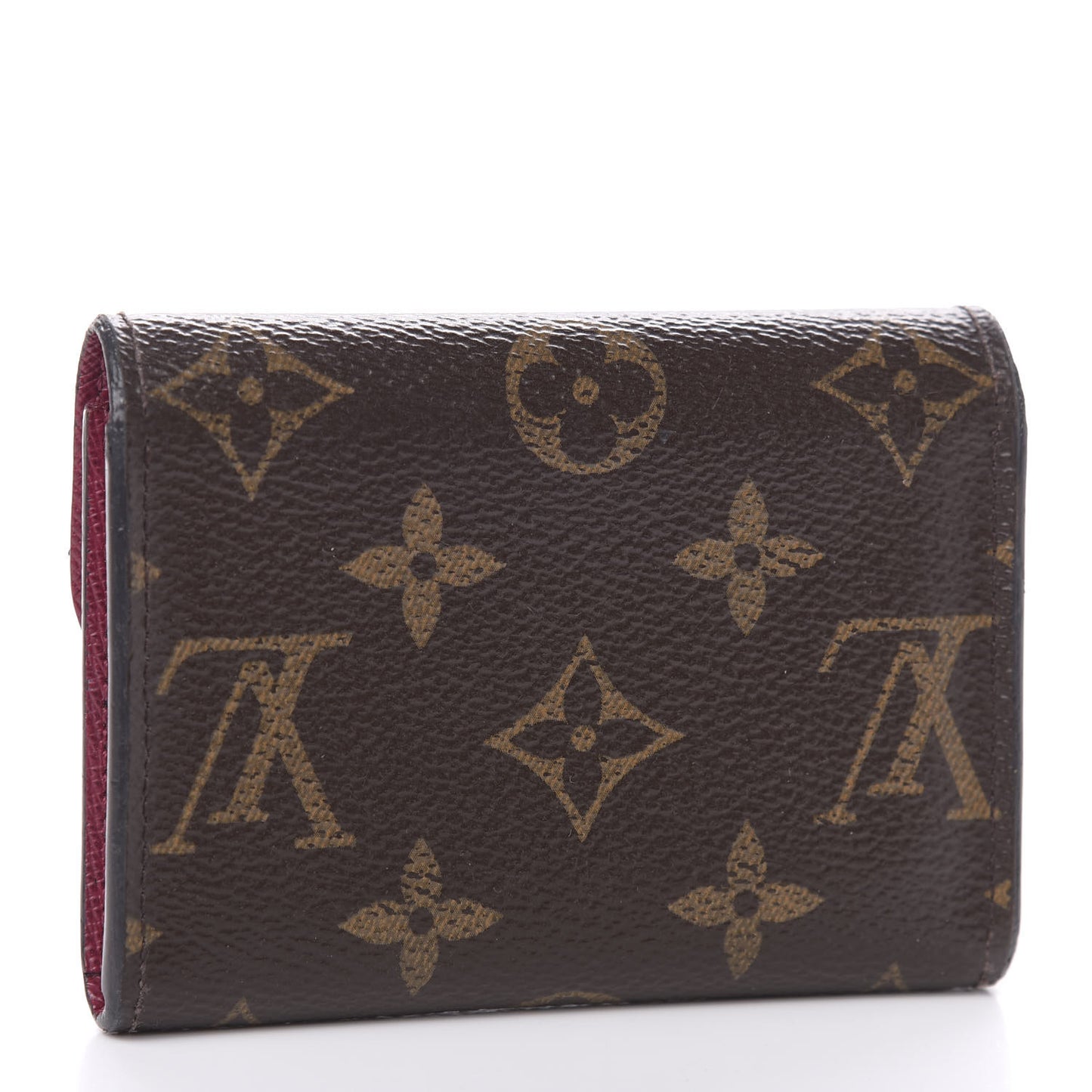 Monogram Rosalie Coin Purse Fuchsia