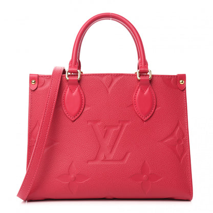 Louis Vuitton Empreinte Monogram Giant Onthego PM Freesia 1 of 14