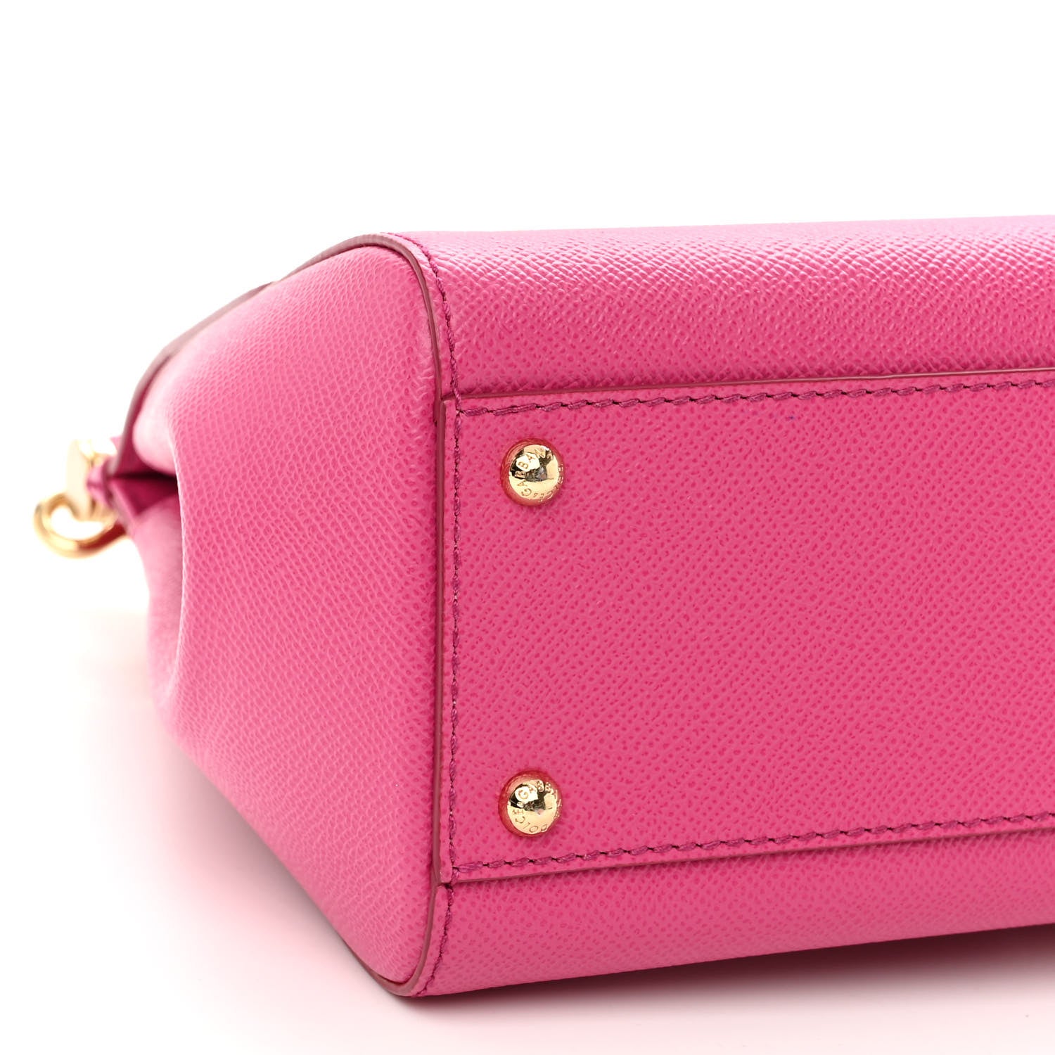 Dolce & Gabbana Dauphine Oops Patch Medium Miss Sicily Satchel Rosa Geranio 8 of 10