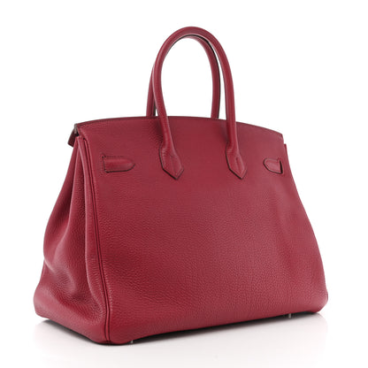 Hermes Togo Birkin 35 Rubis 2 of 12