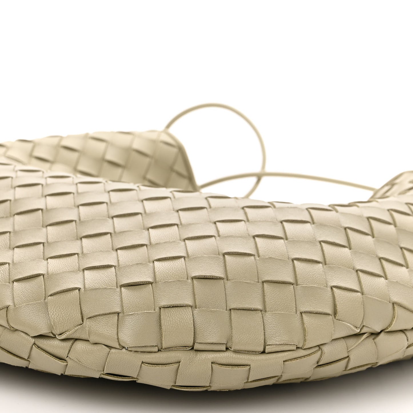 Nappa Intrecciato Medium Sardine Bag Travertine