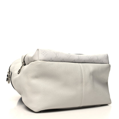 Louis Vuitton Taiga Monogram Discovery Backpack PM White 4 of 9