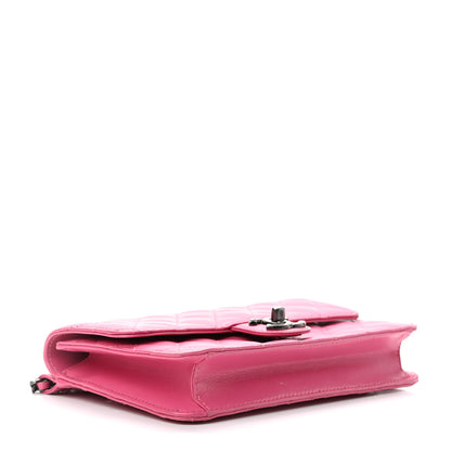 Chanel Lambskin Quilted Medium Crossing Times Flap Pink 4 of 11
