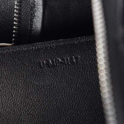 Celine Calfskin Diagonal Quilted Mini Belt Bag Black 7 of 8