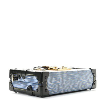 Louis Vuitton Epi Petite Malle Denim Light 5 of 12