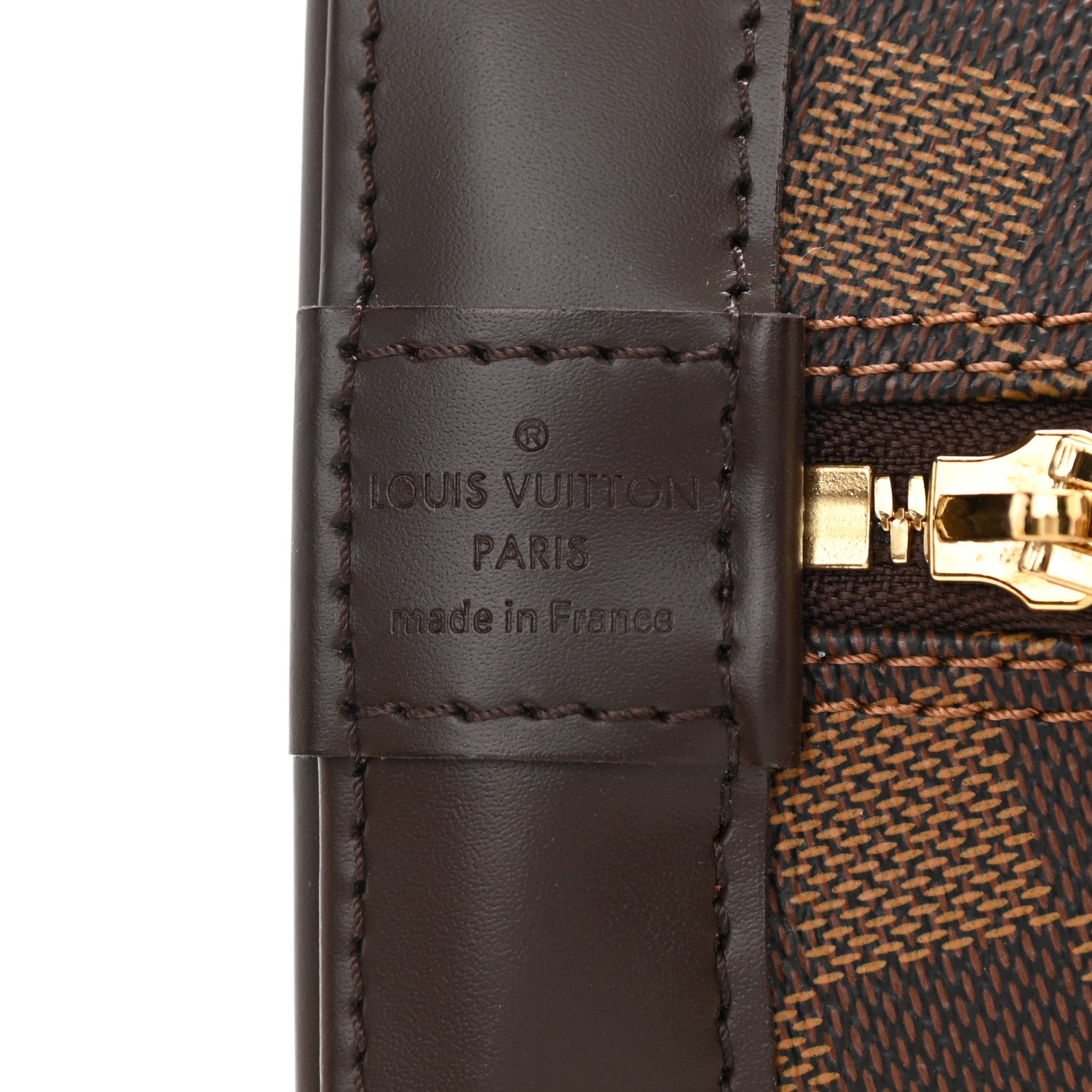 Louis Vuitton Damier Ebene Alma PM 6 of 8