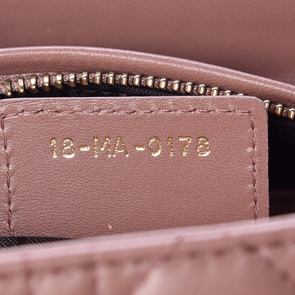 Christian Dior Lambskin Cannage Medium Lady Dior Beige 7 of 10