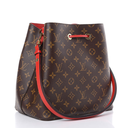 Louis Vuitton Monogram Neonoe MM Coquelicot 3 of 8