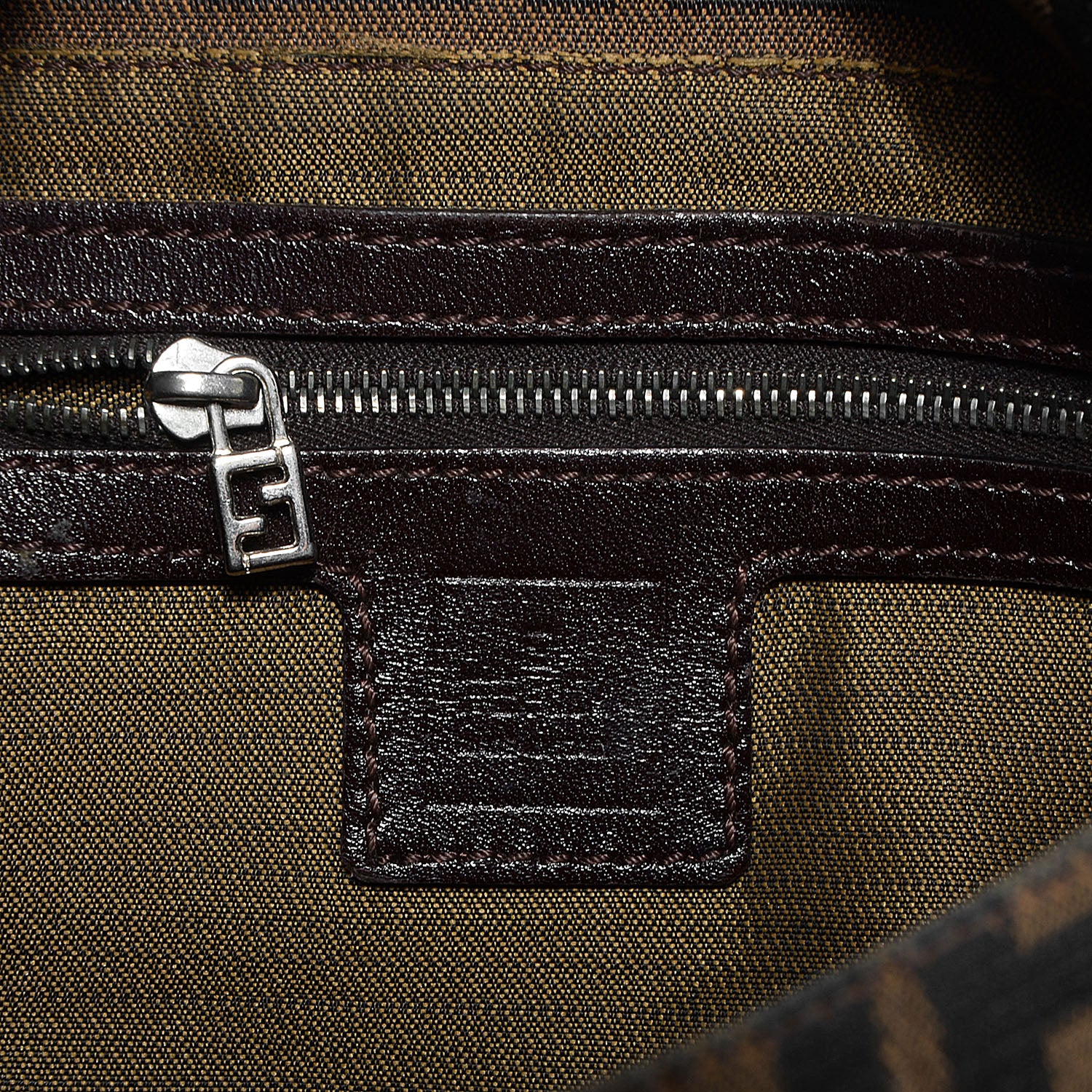 Fendi Zucca Mama Baguette Tobacco 6 of 10