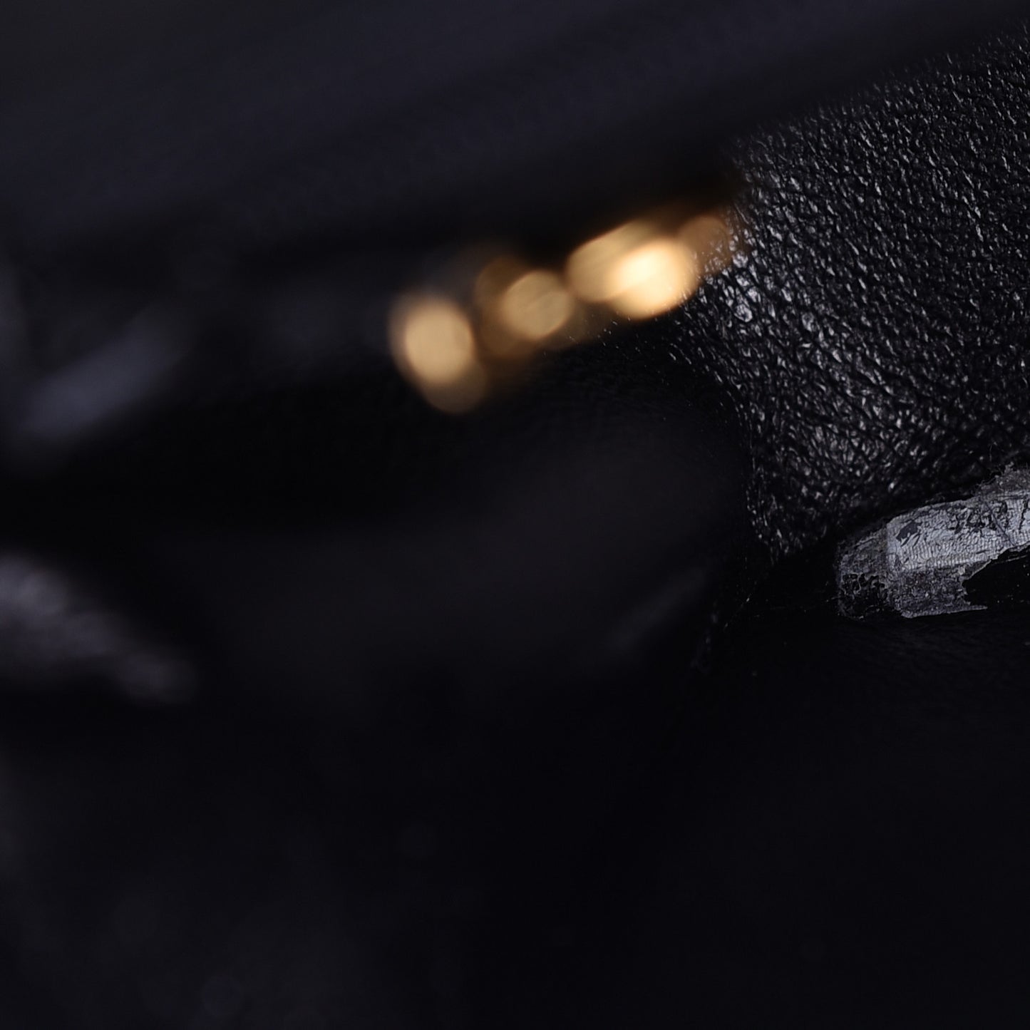 Lambskin Quilted Small Single Flap Black