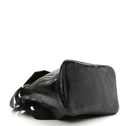 Givenchy Creased Patent Calfskin ID Backpack Black 6 of 25
