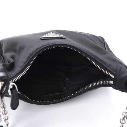 Prada Nylon Re-Edition 2005 Shoulder Bag Black 5 of 11