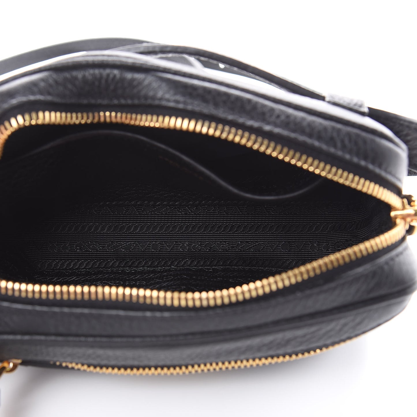 Vitello Daino Belt Bag Black