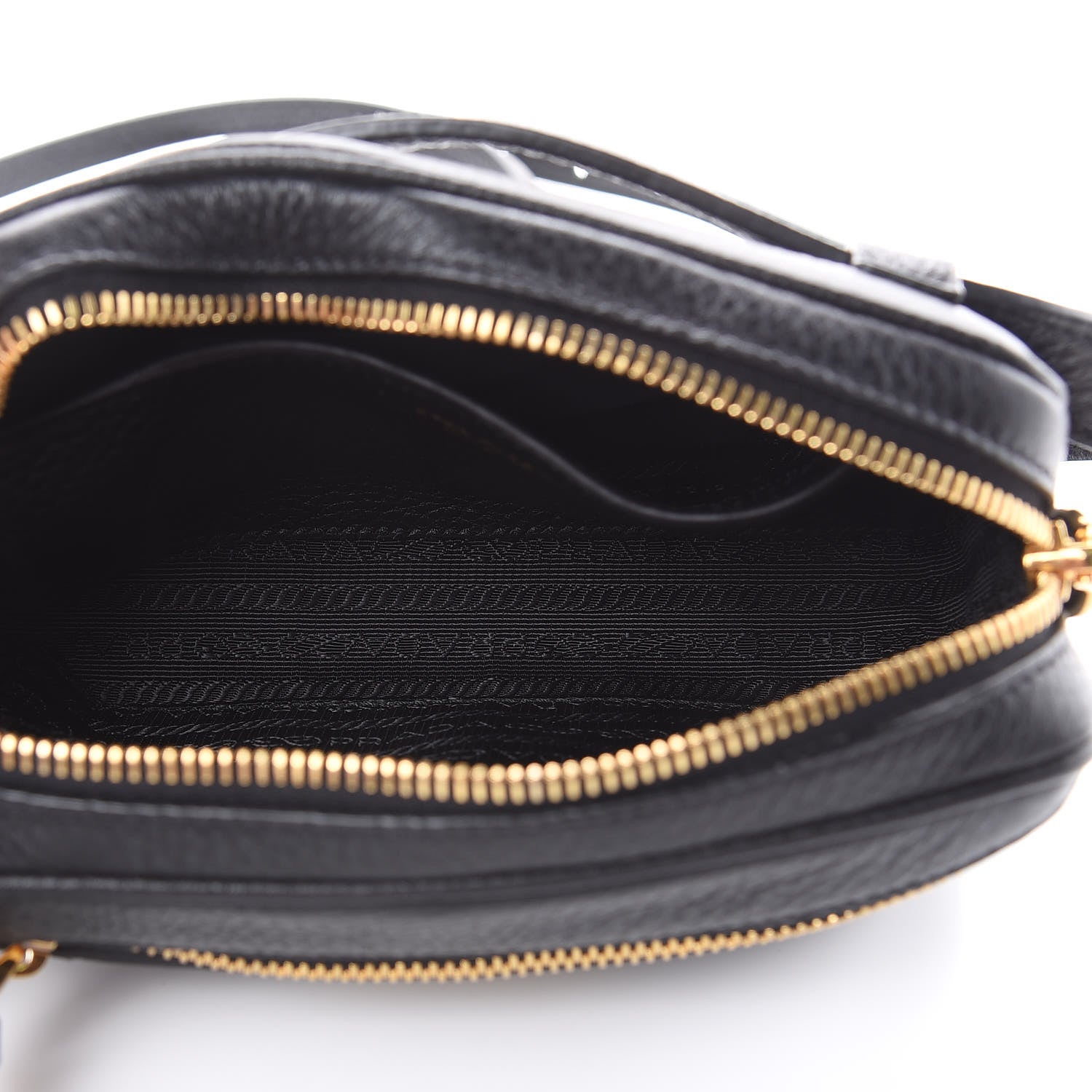 Prada Vitello Daino Belt Bag Black 7 of 11