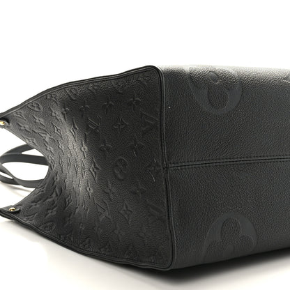 Louis Vuitton Empreinte Monogram Giant Onthego GM Black 7 of 8
