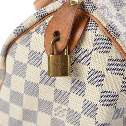 Louis Vuitton Damier Azur Speedy 30 18 of 20