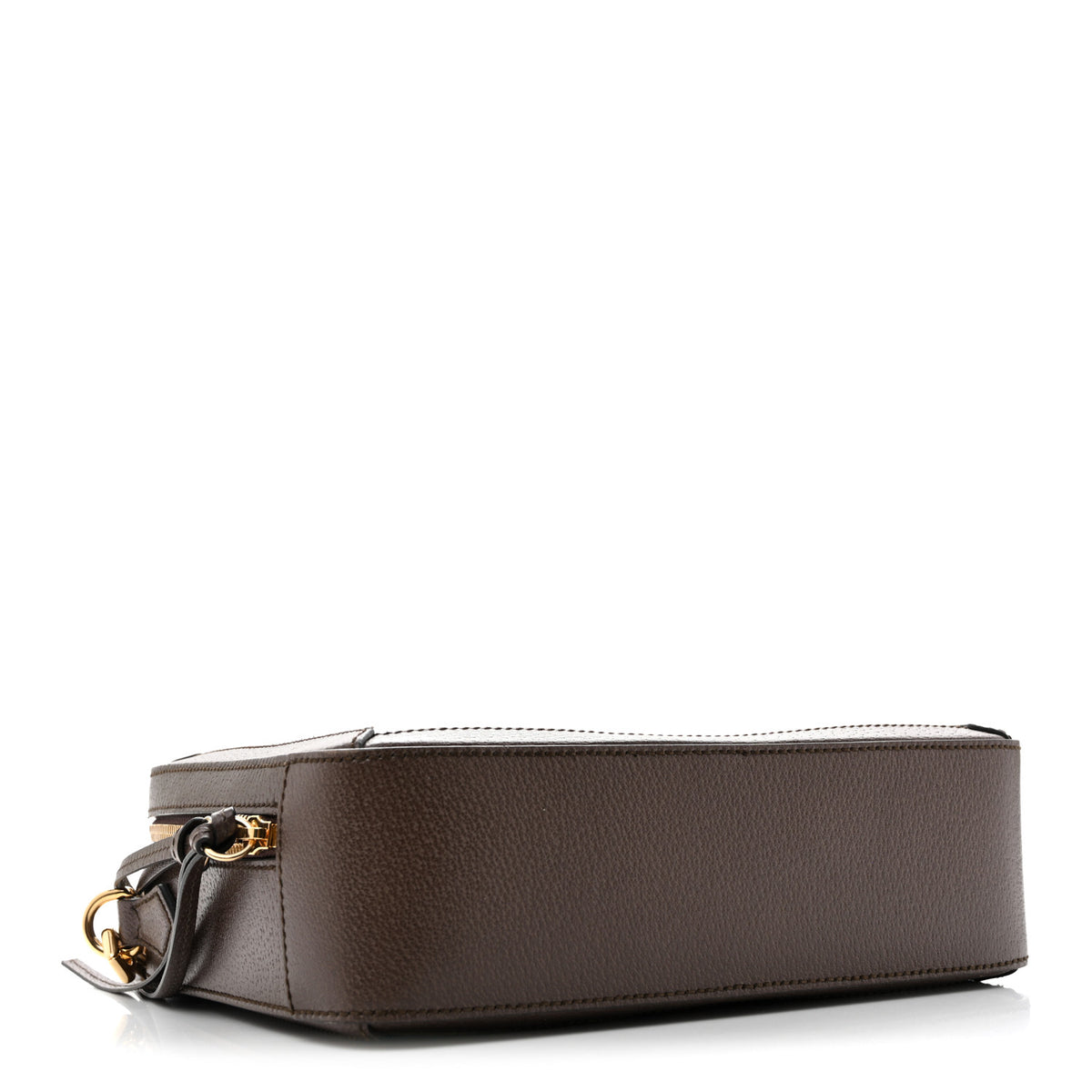 Gucci GG Supreme Monogram Web Small Ophidia Top Handle Shoulder Bag Brown 4 of 14