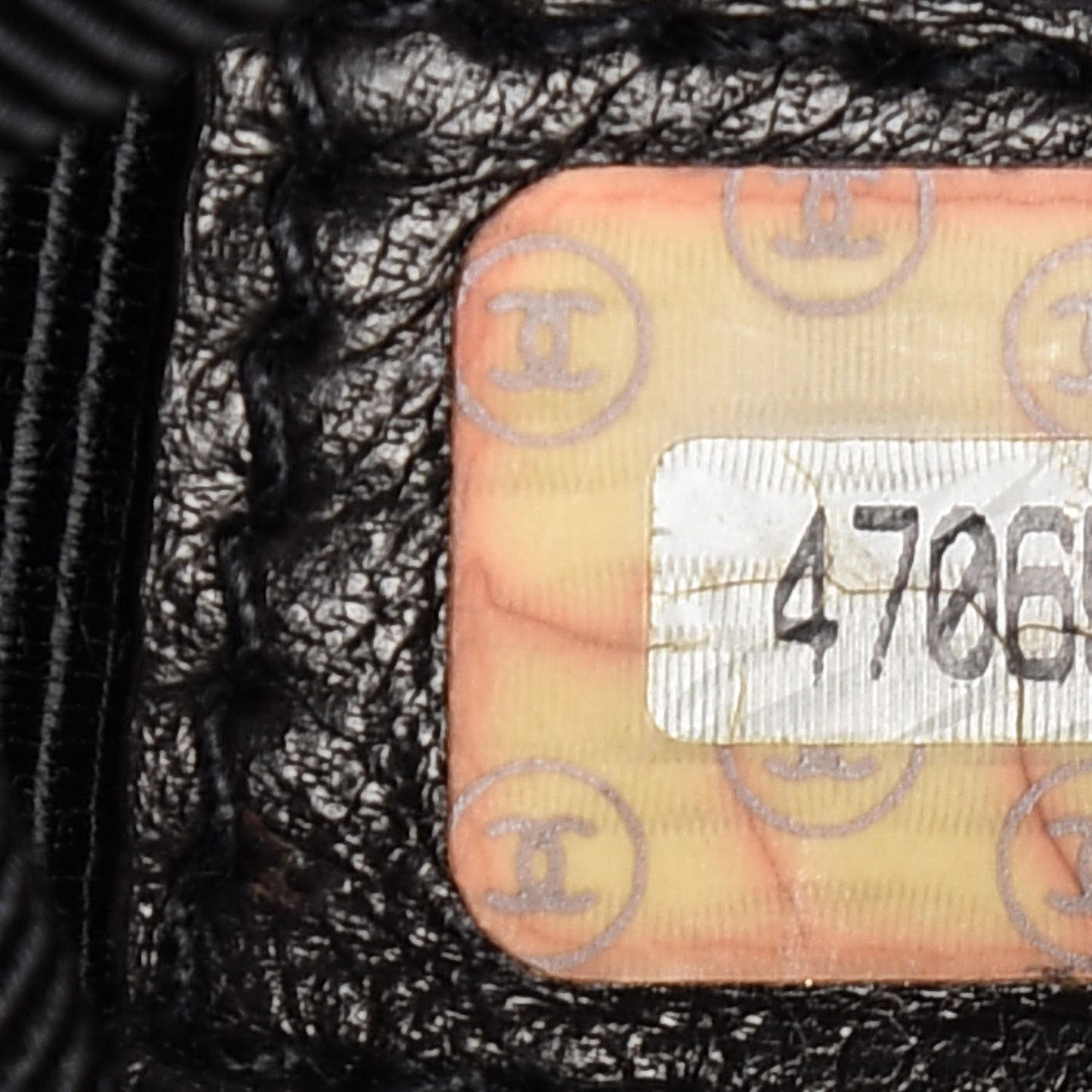 Caviar Shoulder Bag Black