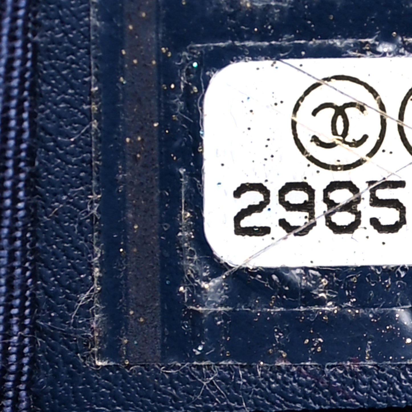 Chanel Denim Quilted Large Chanel 19 Flap Blue 7 of 14