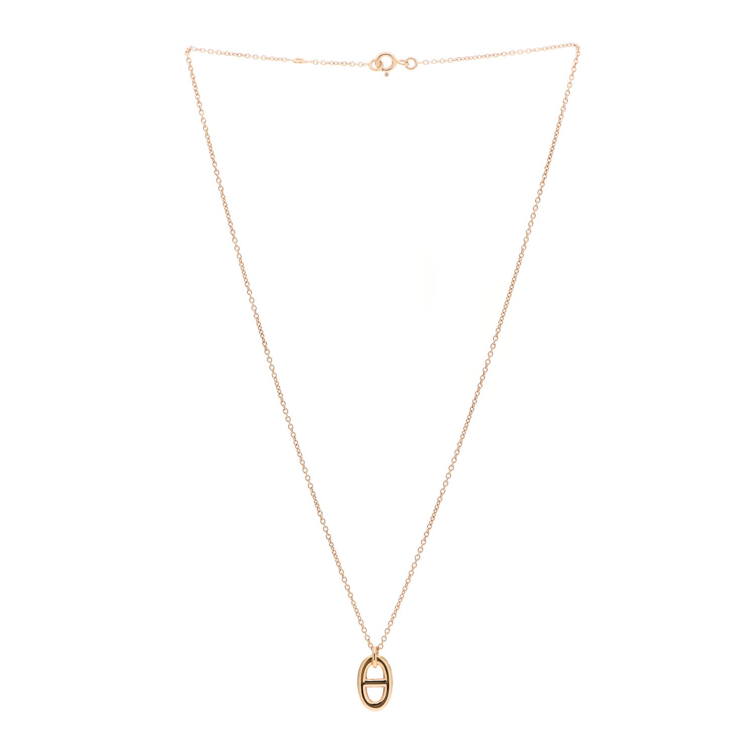 Hermes 18K Rose Gold PM Farandole Pendant Necklace 3 of 5