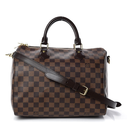 Louis Vuitton Damier Ebene Speedy Bandouliere 30 1 of 9