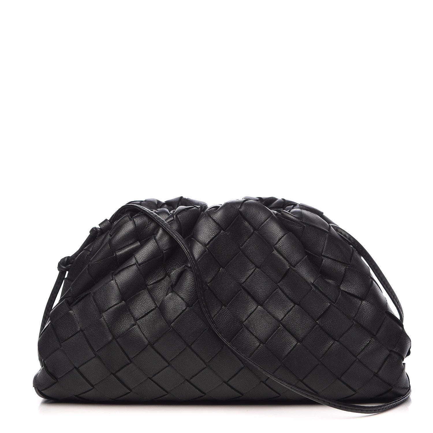Bottega Veneta Nappa Intrecciato The Mini Pouch Black 1 of 9