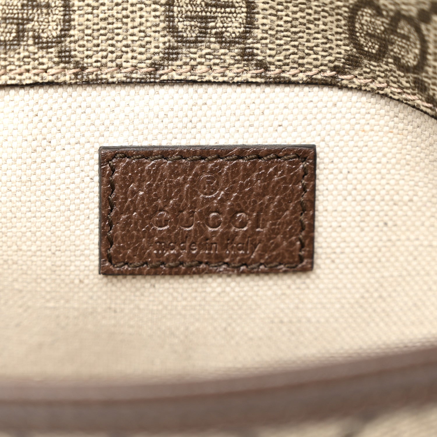 Gucci GG Supreme Monogram Neo Vintage Web Belt Bag Brown 6 of 10