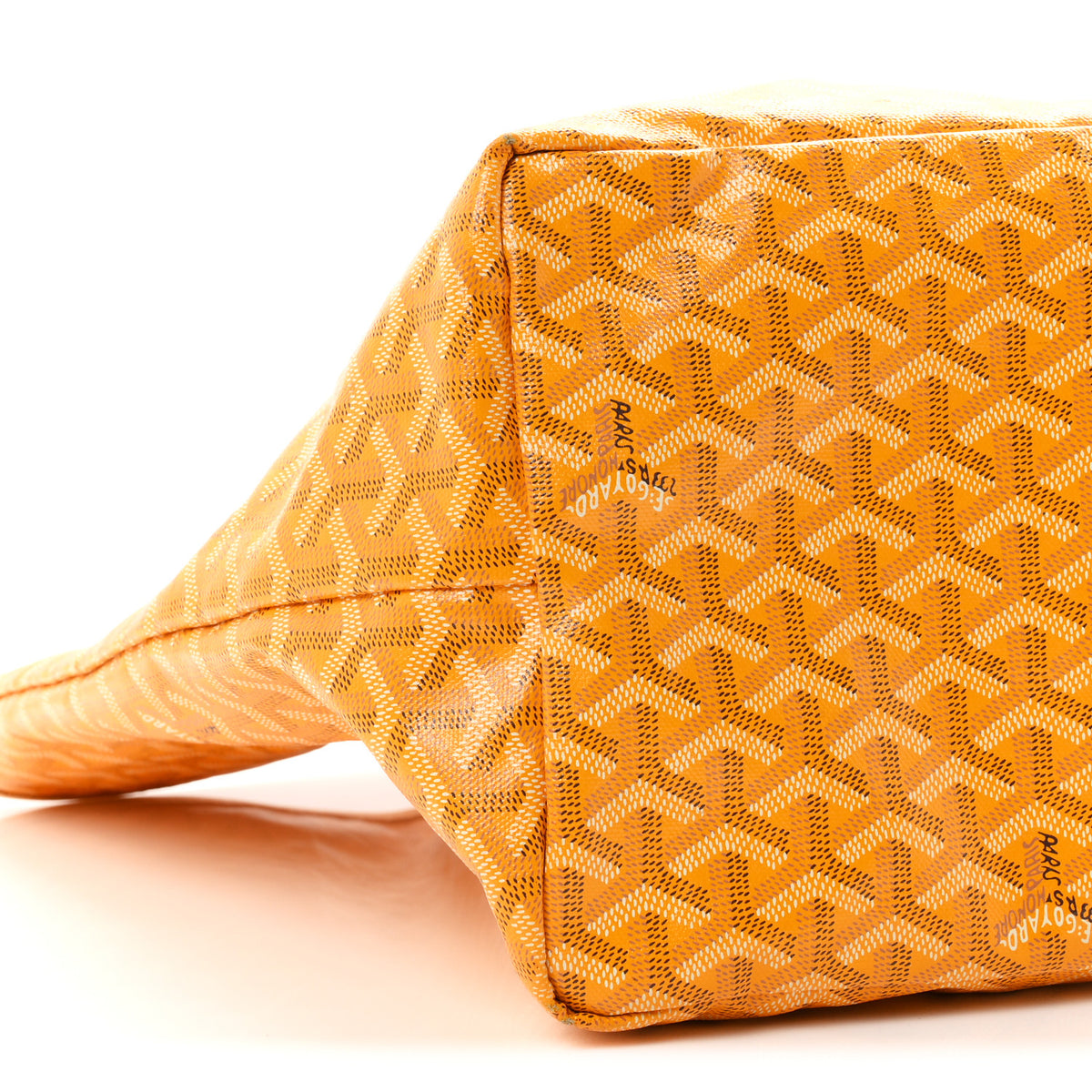 Goyard Goyardine Saint Louis GM Yellow 10 of 11