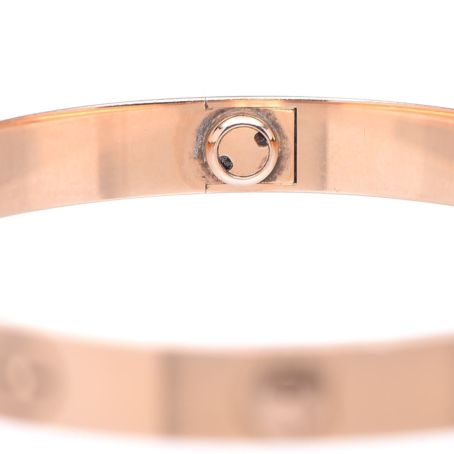 Cartier 18K Pink Gold LOVE Bracelet 16 7 of 11