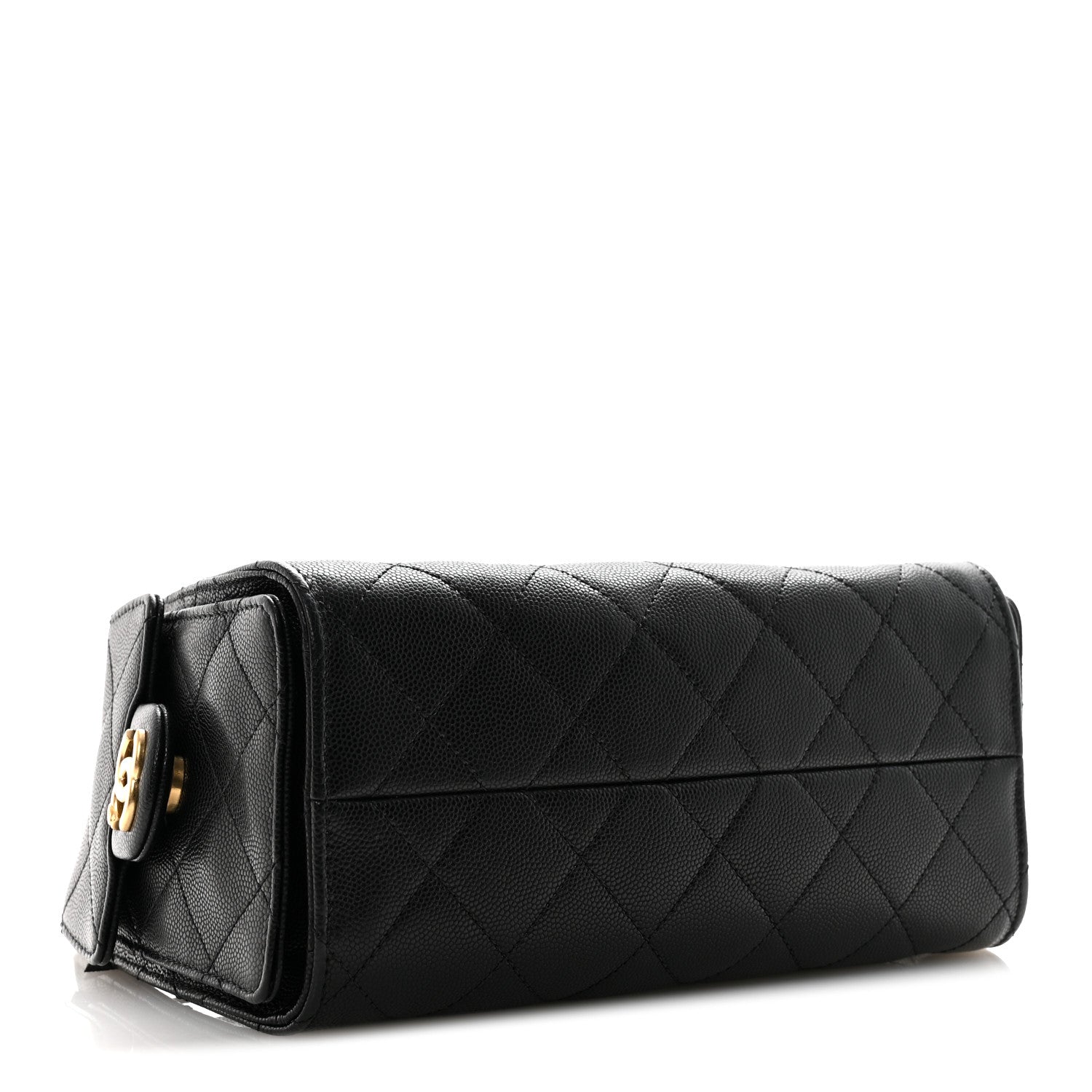 Chanel Caviar Quilted Mini Chanel 25 Handbag Black 4 of 11
