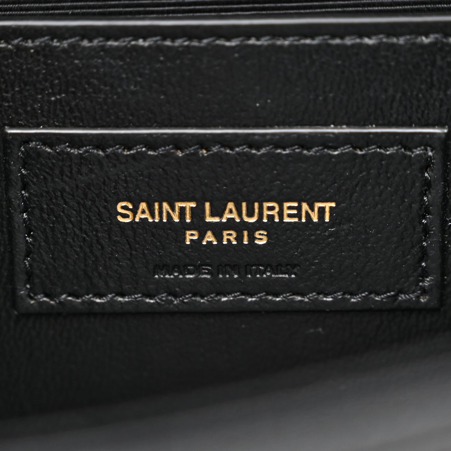 Saint Laurent Grain De Poudre Medium Classic Monogram Kate Tassel Satchel Black 6 of 11