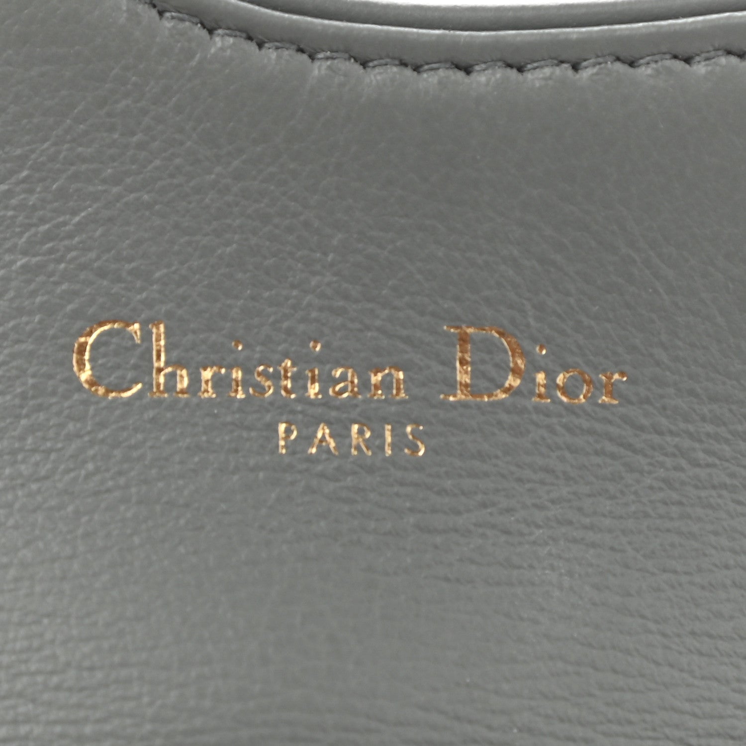 Christian Dior Oblique Saddle Card Holder Gray 6 of 8