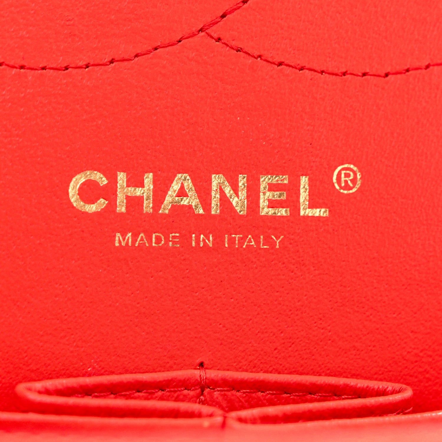 Chanel Caviar Quilted Jumbo Double Flap Red 6 of 12